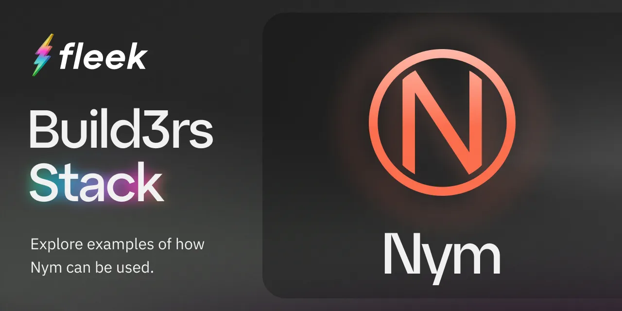 Build3rs Stack: Nym